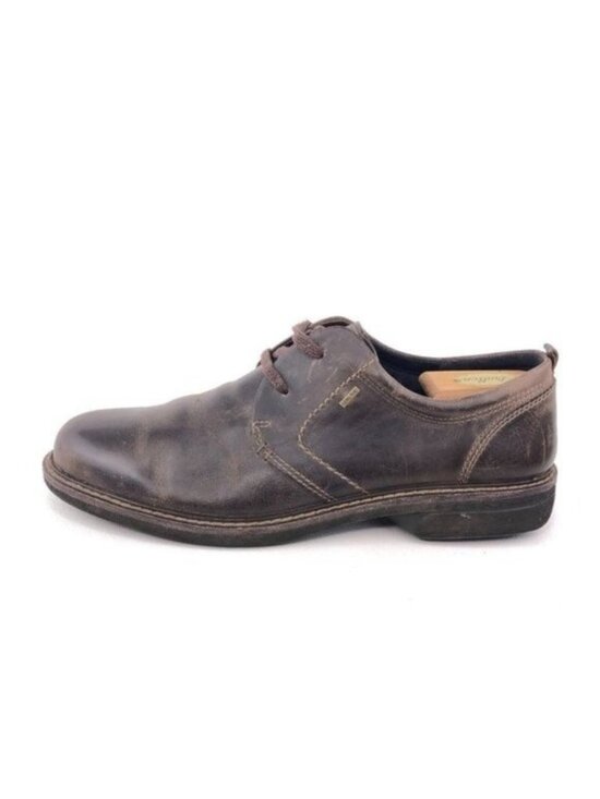 Ecco Brown Leather Gore-Tex Oxfords EUR 45 main image 8